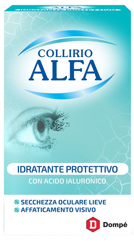 COLLIRIO ALFA IDRATANTE PROTETTIVO 10 FLACONCINI MONODOSE DA 0,5 ML - farmachicca