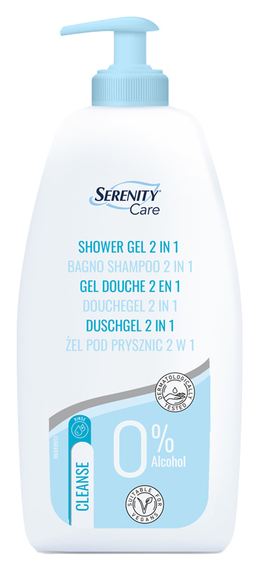 SERENITY CARE BAGNO SHAMPOO 2 IN 1 500 ML - farmachicca
