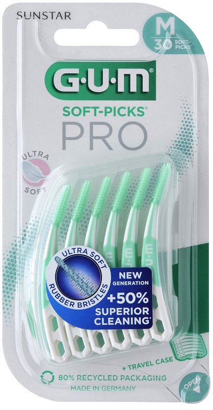 GUM SOFT PICK PRO MEDIUM 30 PEZZI - farmachicca