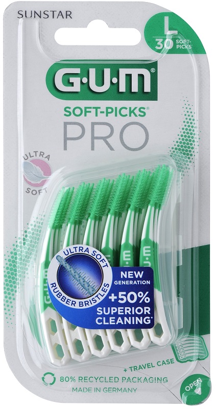 GUM SOFT PICK PRO LARGE 30 PEZZI - farmachicca
