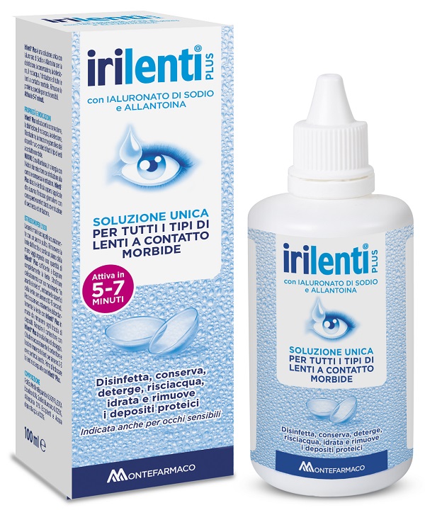 SOLUZIONE UNICA PER LENTI A CONTATTO IRILENTI 100 ML - farmachicca