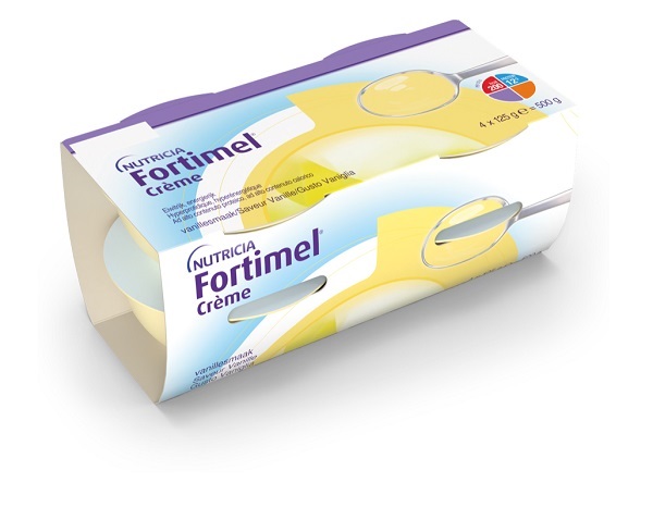 FORTIMEL CREME VANIGLIA 4 PEZZI DA 125 G - farmachicca