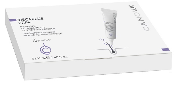 VISCAPLUS PRP+ PROGRAMMA ANTI DIRADAMENTO 6 TUBI DA 12 ML - farmachicca