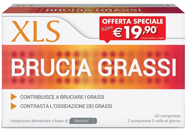 XLS BRUCIA GRASSI 60 COMPRESSE TAGLIO PREZZO - farmachicca