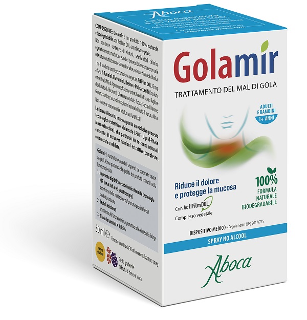 GOLAMIR SPRAY NO ALCOL 30 ML - farmachicca
