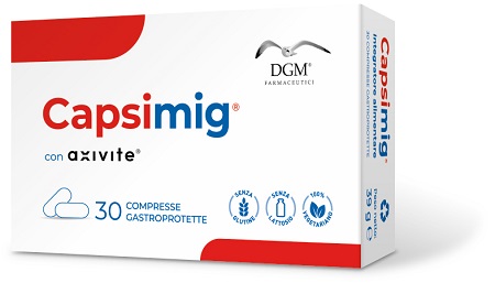 CAPSIMIG 30 COMPRESSE GASTROPROTETTE - farmachicca