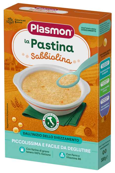 PLASMON PASTA SABBIOLINA 300 G - farmachicca