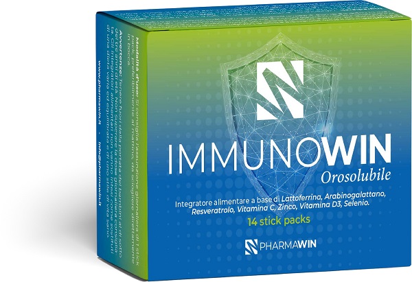 IMMUNOWIN 14 STICK PACKS DA 1,5 G SENZA GLUTINE SENZA LATTOSIO - farmachicca