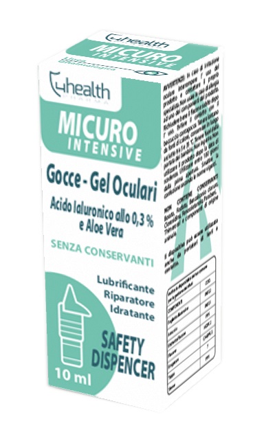 GOCCE OCULARI MICURO ACIDO IALURONICO 0,3% E ALOE VERA 10 ML - farmachicca