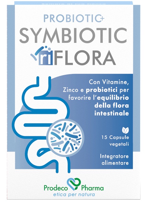 PROBIOTIC+ SYMBIOTIC RIFLORA 15 CAPSULE - farmachicca