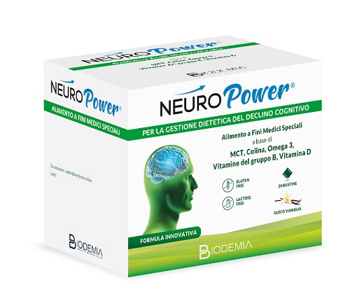 BIODEMIA NEUROPOWER 20 BUSTINE GUSTO VANIGLIA - farmachicca