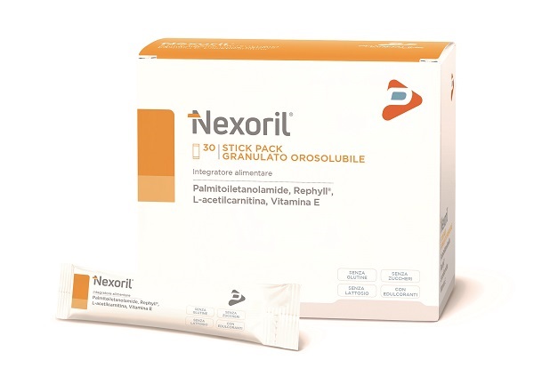 NEXORIL 30 STICK PACK GRANULATO OROSOLUBILE CON EDULCORANTI SENZA GLUTINE SENZA LATTOSIO SENZA ZUCCHERI - farmachicca