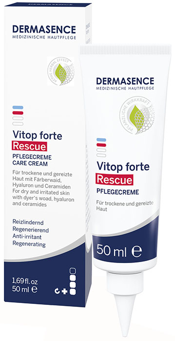 DERMASENCE VITOP FORTE RESCUE CARE CREAM 50 ML - farmachicca