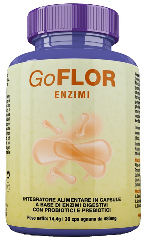 GOFLOR ENZIMI 30 CAPSULE - farmachicca