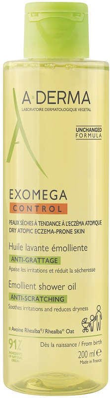 EXOMEGA CONTROL OLIO LAVANTE EMOLLIENTE 200 ML NUOVO PACK - farmachicca