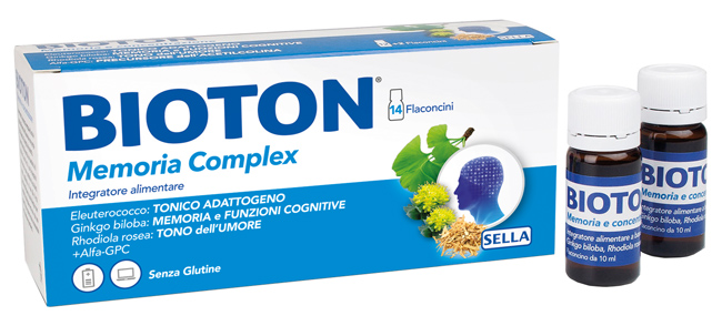 BIOTON MEMORIA COMPLEX 14 FLACONCINI DA 10 ML - farmachicca