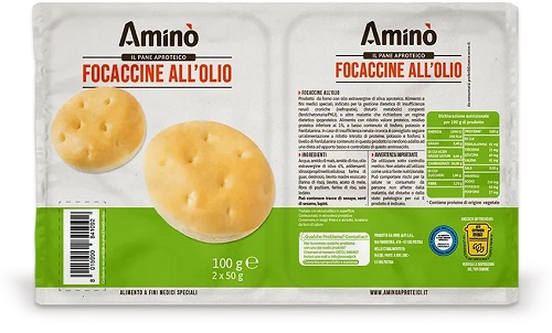 AMINO' FOCACCINE OLIO 100 G - farmachicca