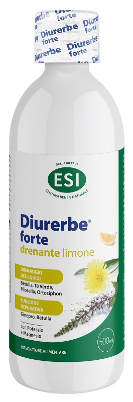ESI DIURERBE FORTE DRENANTE LIMONE 500 ML - farmachicca