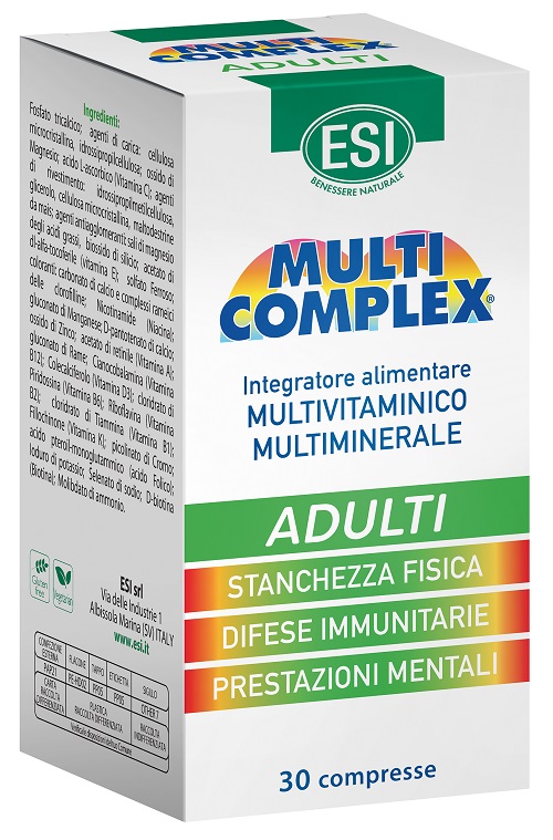 ESI MULTICOMPLEX ADULTI 30 COMPRESSE - farmachicca