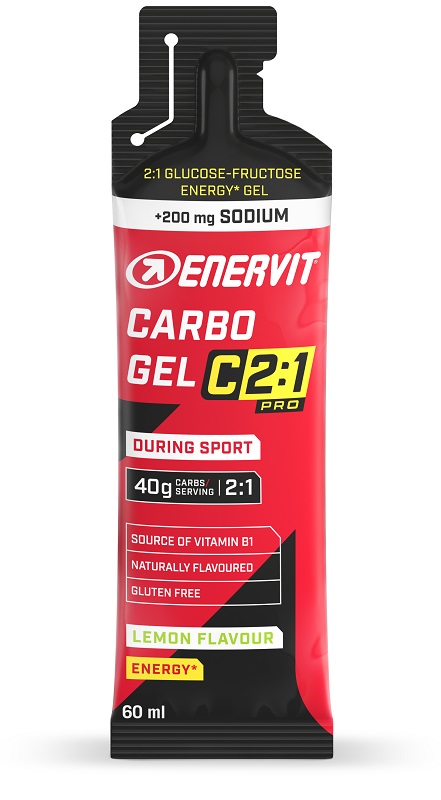 ENERVIT C2 1 PRO CARBO GEL LEMON CON SODIO 60 ML - farmachicca