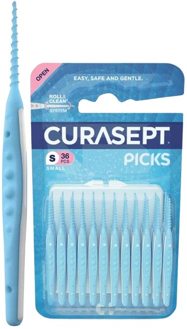 CURASEPT PICKS SMALL 36 PEZZI - farmachicca