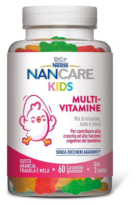 NANCARE KIDS MULTIVITAMINE 60 GUMMIES - farmachicca