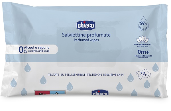 CHICCO SALVIETTE 72 PEZZI NO PLAQUE - farmachicca