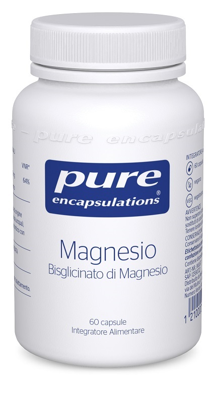PURE ENCAPSULATIONS MAGNESIO BISGLICINATO 60 CAPSULE - farmachicca