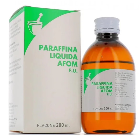 PARAFFINA LIQUIDA AFOM FU 200 ML - farmachicca