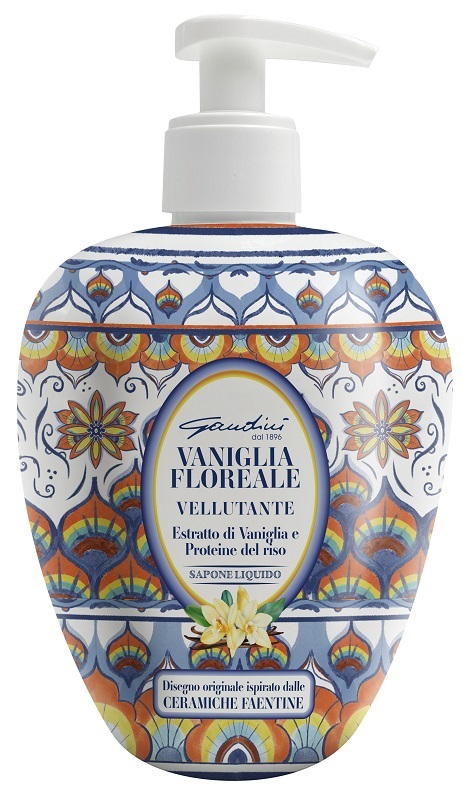 GANDINI SAPONE LIQUIDO FAENZA VANIGLIA 500 ML - farmachicca