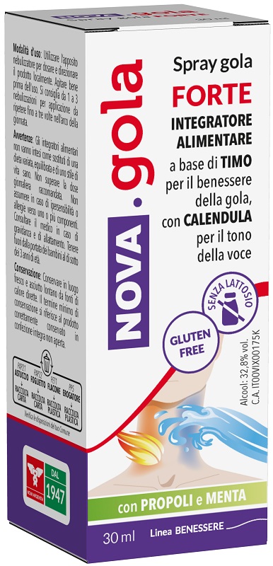 NOVA GOLA SPRAY FORTE 30 ML - farmachicca