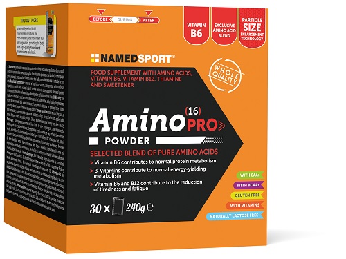 AMINO 16 PRO POWDER 30 BUSTINE - farmachicca