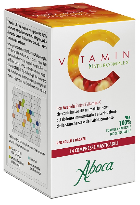 VITAMIN C NATURCOMPLEX 14 COMPRESSE - farmachicca