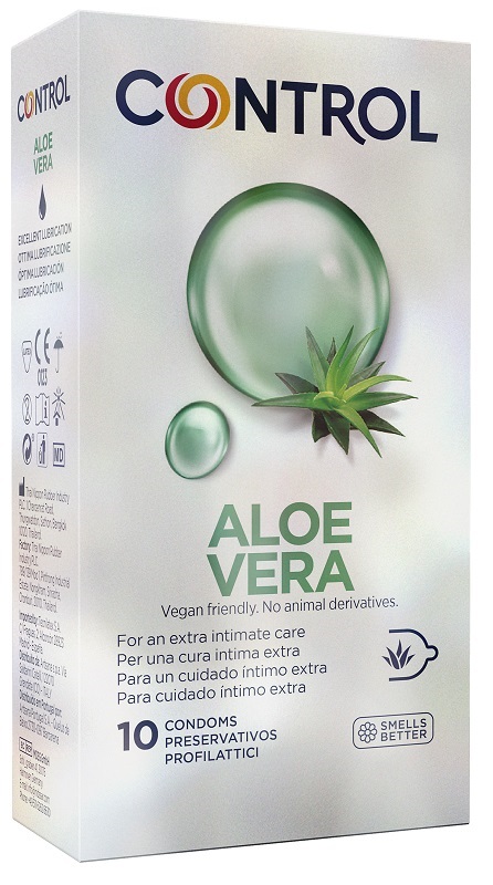 CONTROL ALOE VERA PROFILATTICO 10 PEZZI - farmachicca
