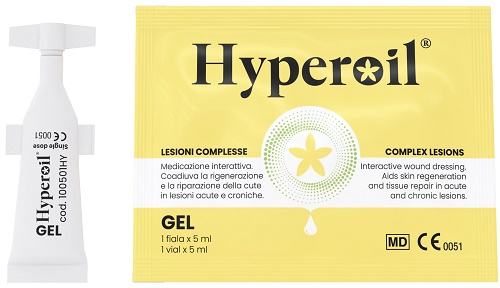 HYPEROIL GEL FIALA 5 ML LESIONI COMPLESSE - farmachicca