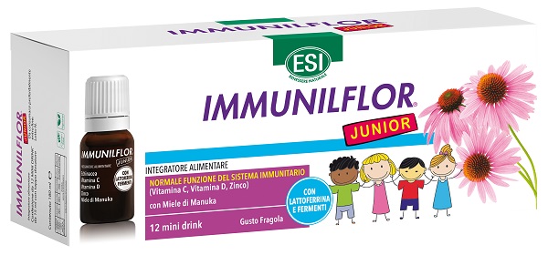 ESI IMMUNILFLOR MINI DRINK JUNIOR 12 MINI DRINK - farmachicca