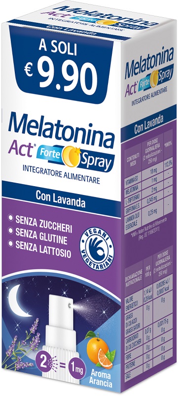 MELATONINA ACT FORTE SPRAY 15 ML - farmachicca