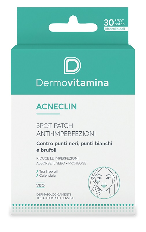 DERMOVITAMINA ACNECLIN PATCH ANTIMPERFEZIONI 30 PEZZI - farmachicca