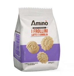 AMINO' I FROLLINI LATTE E VANIGLIA 200 G - farmachicca