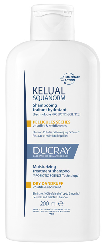 KELUAL SQUANORM SHAMPOO ANTI FORFORA SECCA 200 ML - farmachicca
