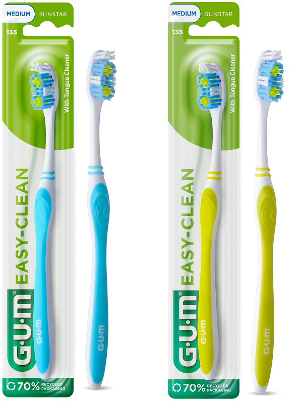 GUM EASY CLEAN TOOTHBRUSH - farmachicca