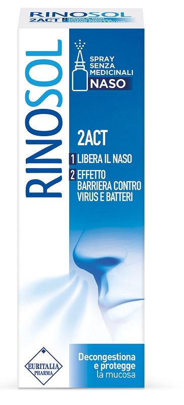 SPRAY NASALE RINOSOL 2ACT 15 ML - farmachicca