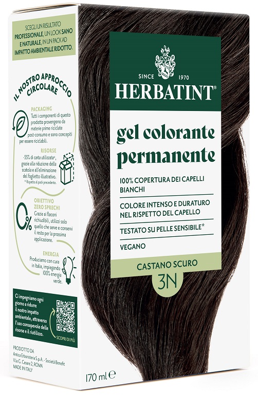 HERBATINT 3N CASTANO SCURO 170 ML - farmachicca