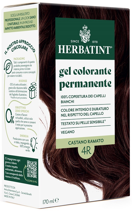 HERBATINT 4R CASTANO RAMATO 170 ML - farmachicca