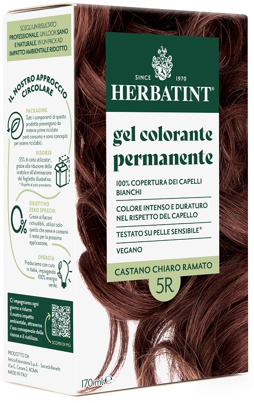 HERBATINT 5R CASTANO CHIARO RAMATO 170 ML - farmachicca