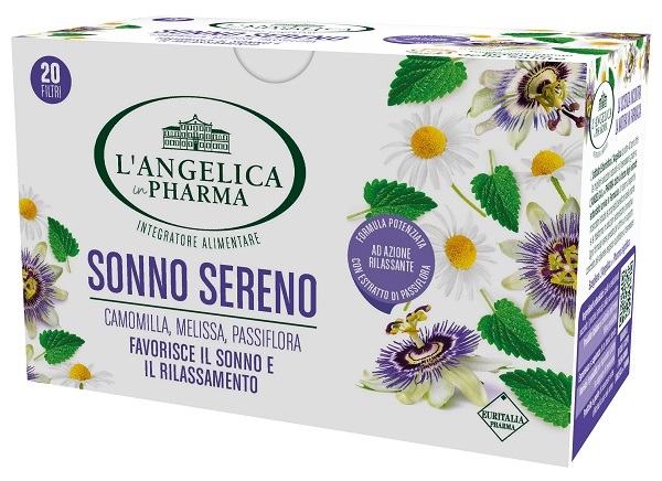 L'ANGELICA TISANA SONNO SERENO 20 FILTRI - farmachicca