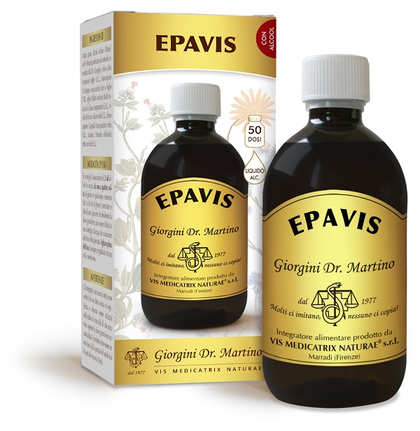 EPAVIS LIQUIDO ALCOOLICO 500 ML - farmachicca