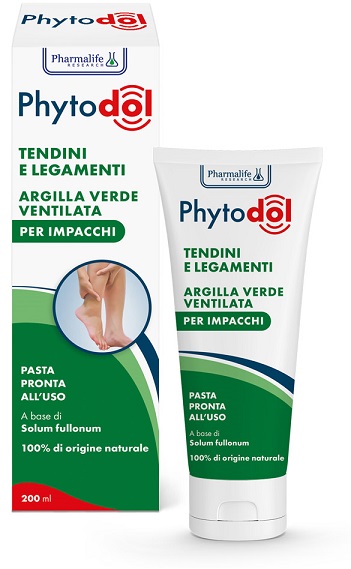 PHYTODOL TENDINI E LEGAMENTI ARGILLA VERDE VENTILATA 200 ML - farmachicca