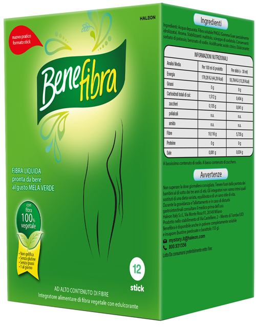 BENEFIBRA LIQUIDA 12 STICK DA 30 ML - farmachicca