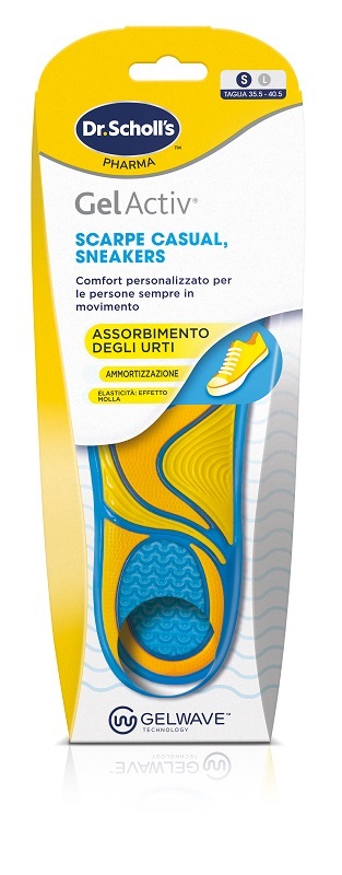 SCHOLL GELACTIV SCARPE CASUAL SNICKERS MISURA SMALL NUOVA SERIE 2025 1 PAIO - farmachicca